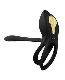 ZALO - Bayek Vibrierender Paarring Schwarz