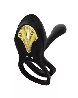 ZALO - Bayek Vibrierender Paarring Schwarz