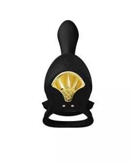 ZALO - Bayek Vibrierender Paarring Schwarz