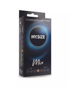 MY SIZE Mix Kondome 57 mm - 10 Einheiten