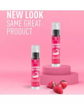 SECRETPLAY - 2-in-1 Gleitgel Wärmeeffekt Erdbeere Creme 50ml