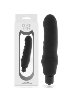 Dolce Vita - Genius Black Silicone Vibrator