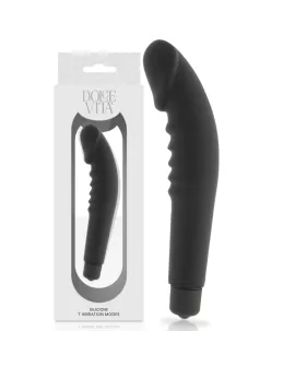 DOLCE VITA - REALISTIC PLEASURE SCHWARZES SILIKON