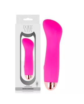 DOLCE VITA - AUFLADBARER VIBRATOR EINE ROSA 7 GESCHWINDIGKEIT