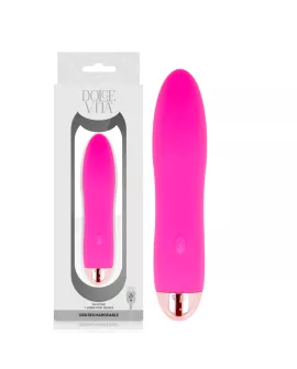 Dolce Vita Aufladbarer Vibrator Vier Rosa - 7 Geschwindigkeiten