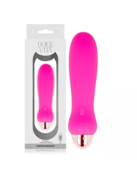 Dolce Vita - Aufladbarer Vibrator Rosa 7 Geschwindigkeiten