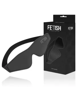FETISH SUBMISSIVE - Vegane Ledermaske mit Neopren-Futter
