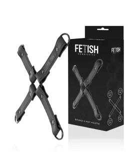 Fetish Submissive - Handschellenverbindung aus veganem Leder