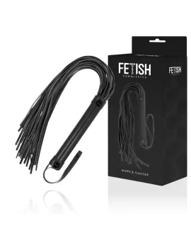 Fetish Submissive - Peitsche aus veganem Leder