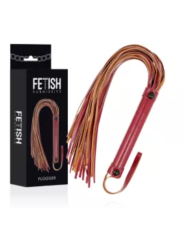FETISH SUBMISSIVE DARK ROOM - Vegan Leder Peitsche