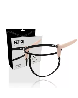 Fetish Submissive Harness - Fleischfarbenes Silikon 15 cm