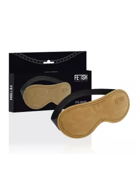 Fetish Submissive Origen - Vegane Ledermaske Neoprenfutter