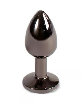 SECRETPLAY - Gunmetal Analplug Kleine Größe 7 cm