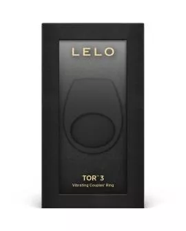 LELO Tor 3 - Schwarzer Vibratorring für Paare