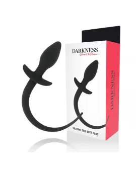 Darkness - Analplug 28 cm - Schwarzes Silikon