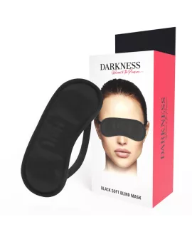 DARKNESS - GERADE SCHWARZE MASKE