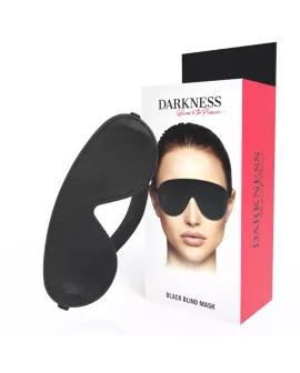 DARKNESS - Hochwertige Schwarze Erotik-Maske