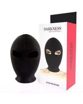 DARKNESS Einreichungsmaske Schwarz - Erotik BDSM Maske
