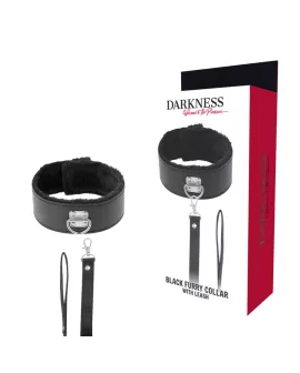 DARKNESS Gefütterte Halskette mit Titan-Kette