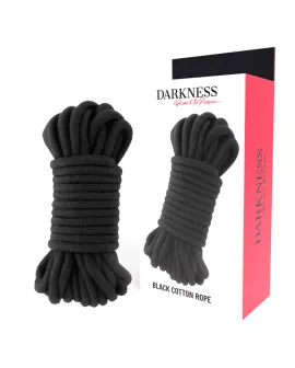 DARKNESS - Japanisches Shibari Seil 20m Schwarz