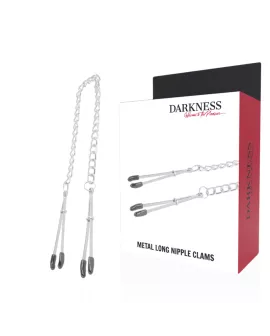 DARKNESS - Einstellbare Metall-Nippelklammen