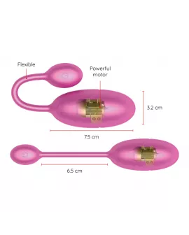 ONINDER - TOKYO VIBRIERENDES EI ROSA 7,5 X 3,2 CM KOSTENLOSE APP