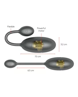 Oninder Tokyo Vibrierendes Ei Schwarz 7,5 x 3,2 cm - App