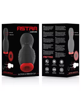 JAMYJOB ASTRA - Saug- und Vibrationsgerät Erotik