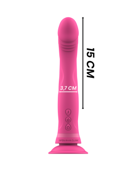 INTENSE - MICHELANGELO ROSA SILIKON-VIBRATOR-DILDO