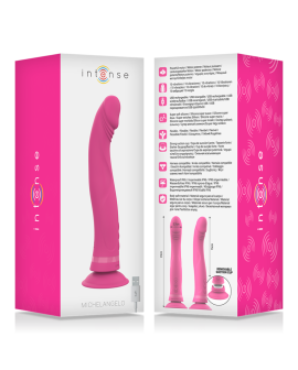INTENSE - MICHELANGELO ROSA SILIKON-VIBRATOR-DILDO