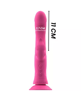 INTENSE - JULIO RABBIT VIBRATOR ROSA SILIKON