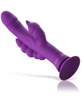 INTENSE - CASANOVA RABBIT SILIKONVIBRATOR DREIFACHMOTOR LILA
