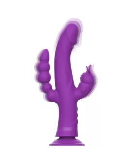 INTENSE - CASANOVA RABBIT SILIKONVIBRATOR DREIFACHMOTOR LILA