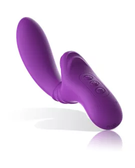 Intense - Harry flexibler Vibrator mit lila Zunge