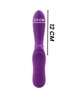 Intense - Harry flexibler Vibrator mit lila Zunge
