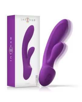 Intense Luigi Rabbit Vibrator - Flüssiges Silikon Lila