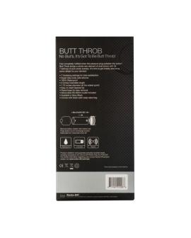 Rocks-Off Butt Throb P-Punkt-Stimulator - 7 Geschwindigkeiten Schwarz