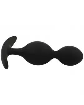 BLACK&SILVER - ORSON PLUG SILIKON 2 ANALWELLEN 9 CM