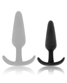 BLACK&SILVER - HANSEL SILIKON-ANALSPLUG MIT KLEINEM GRIFF