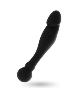 BLACK&SILVER - KARL G-PUNKT-STIMULIERENDER DILDO 18 CM