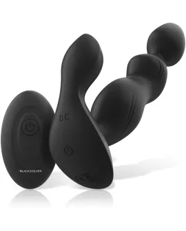 BLACK&SILVER - CORA ANAL PLUG SILIKON FERNBEDIENUNG