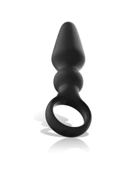 BLACK&SILVER - OZZY LEISTUNGSSTARKER SILIKON-ANALSPLUG