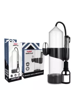 Pump Addicted - Transparente Vibrator RX7