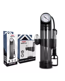 Schwarzer Vibrator Pump Addicted RX9 - Erotik