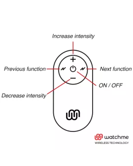 WATCHME Universal Control - Erotische Fernbedienung Schwarz