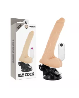 Basecock - Artikulierbarer Vibrator Fernbedienung 18,5 cm