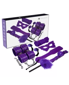 EXPERIENCE BDSM-Fetisch-Kit - Lila Serie