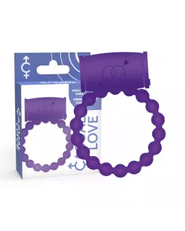 CASUAL LOVE - 25 PAAR-VIBRATORRING VIOLETT