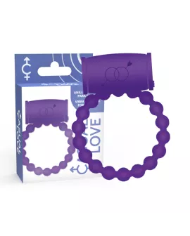 CASUAL LOVE - 25 PAAR-VIBRATORRING VIOLETT