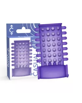 Casual Love - Lilac Vibrator Penisring Abdeckung